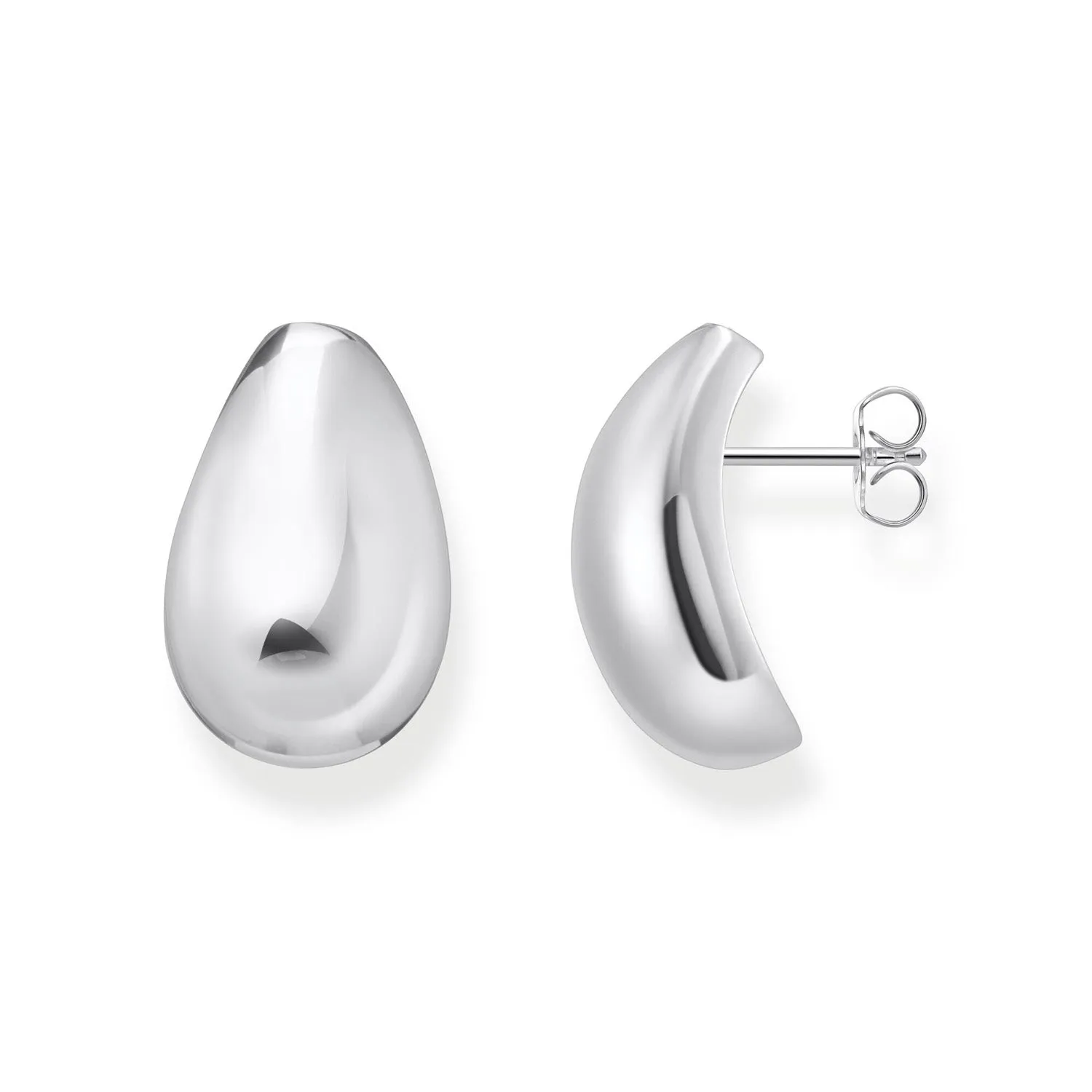 Thomas Sabo Sterling Silver Essential Drop Shape Stud Earrings Sterling Silver	Jewelry