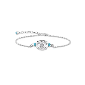 Thomas Sabo Sterling Silver Mystic Island Coin Torq 16-19cm Bracelet Sterling Silver	Jewelry