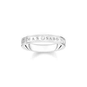 Thomas Sabo Sterling Silver Sparkling Circle T S Since 1984  Ring Sterling Silver	Jewelry