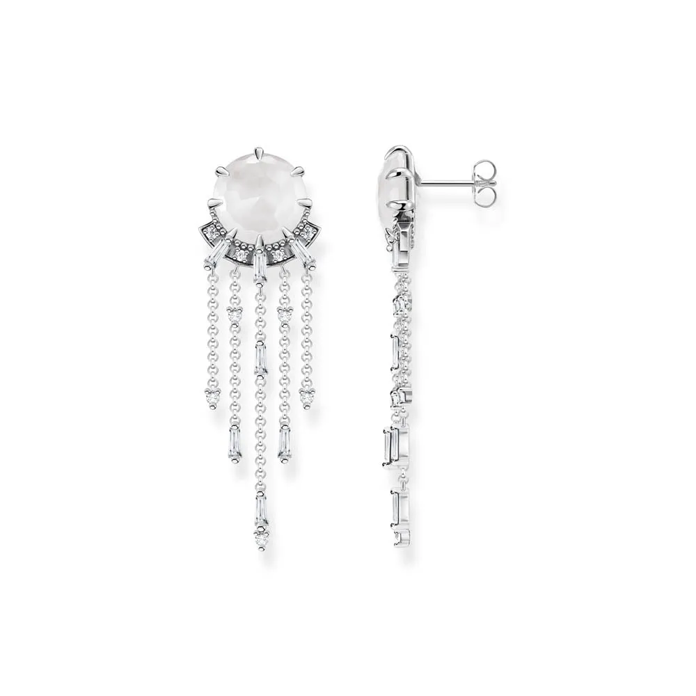 Thomas Sabo Sterling SilverRise And Shine CZ Chandelier Earrings Sterling Silver	Jewelry