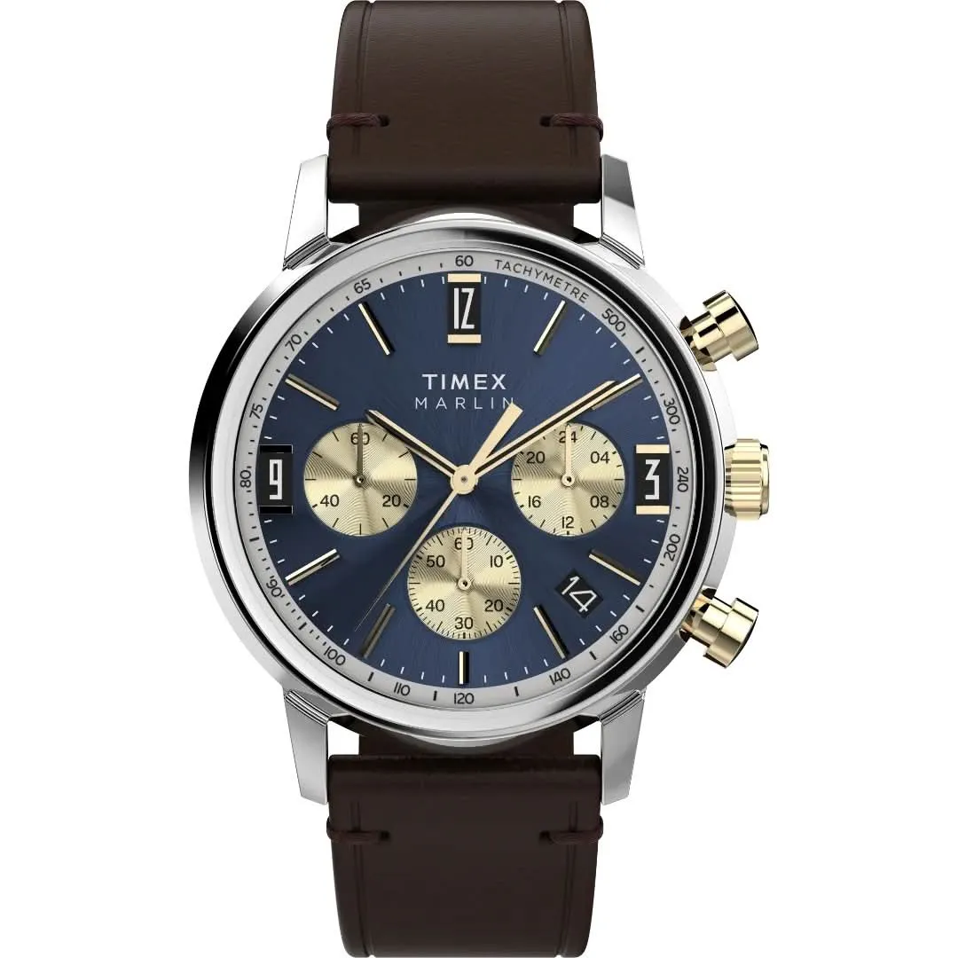 Timex Gents Marlin Blue Watch TW2W60400