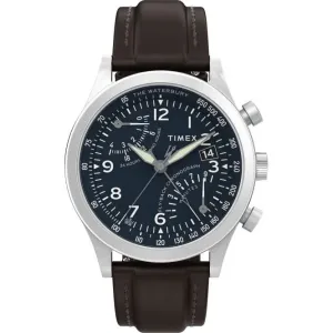 Timex Gents Waterbury Traditional Blue Watch TW2W47900