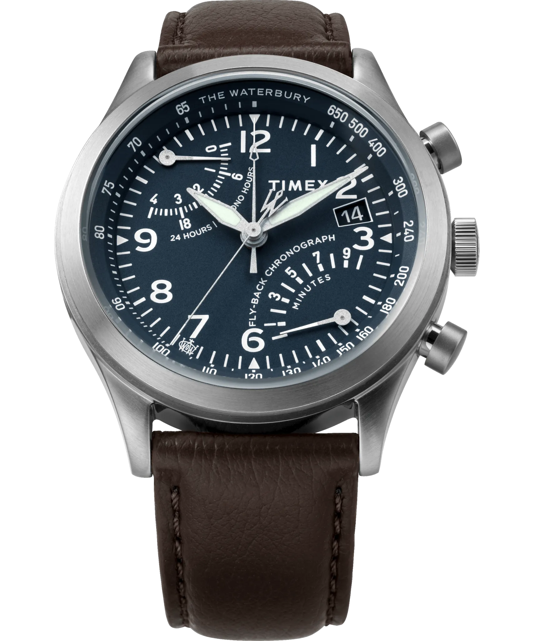 Timex Gents Waterbury Traditional Blue Watch TW2W47900