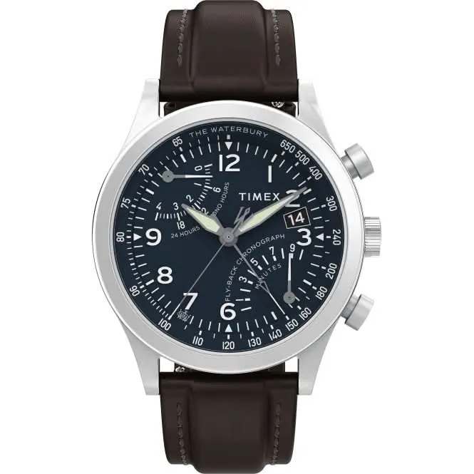 Timex Gents Waterbury Traditional Blue Watch TW2W47900