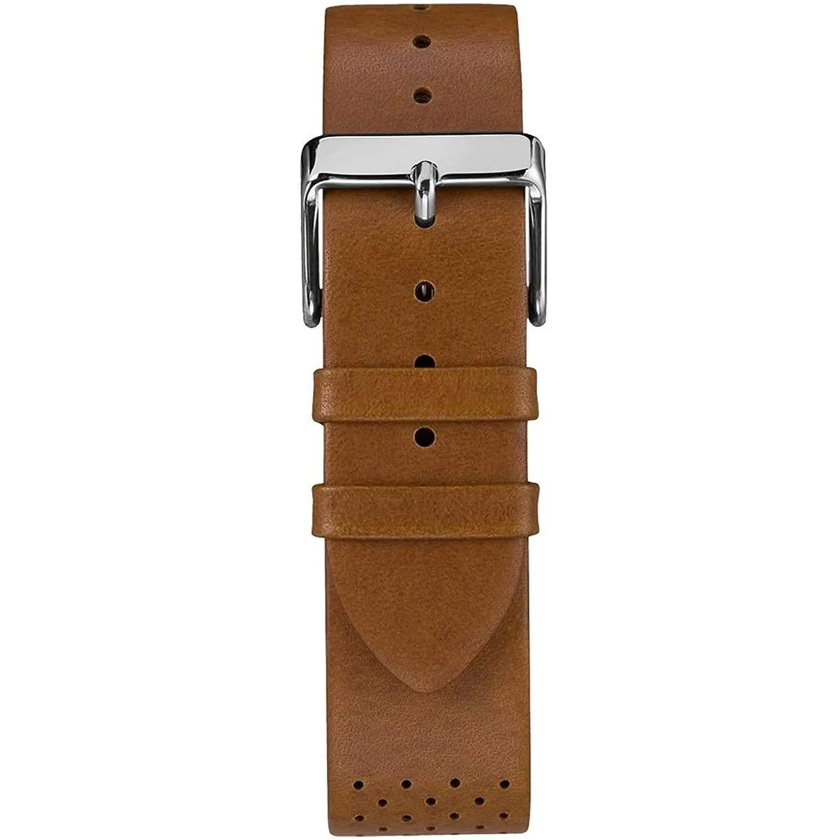 Timex Men's Chronograph Watch - Fairfield White Dial Tan Strap | TW2R26700VQ Timex Watches