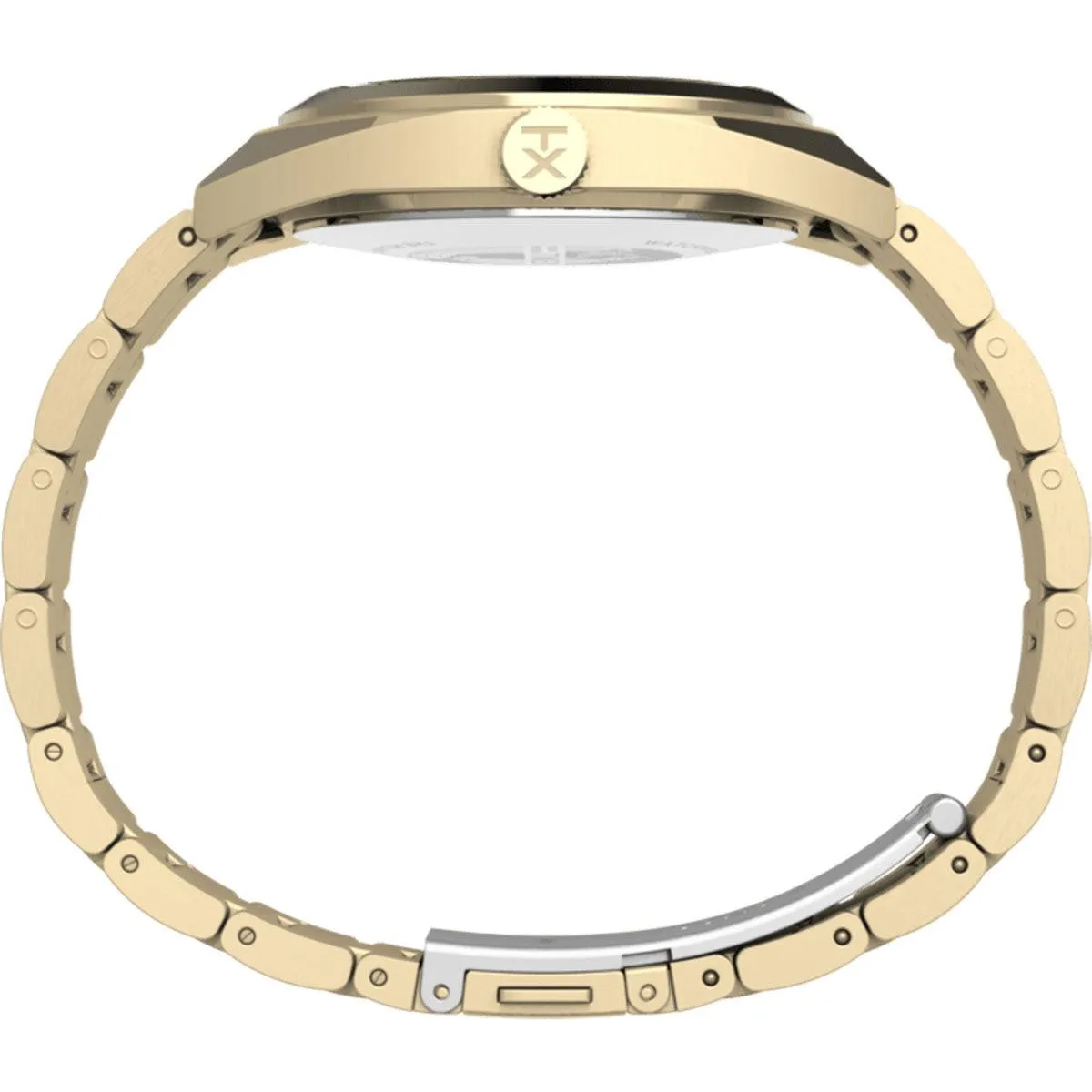 Timex Men's Quartz Watch - Milano XL Champagne Dial Bracelet | TW2U15700VQ Timex Watches