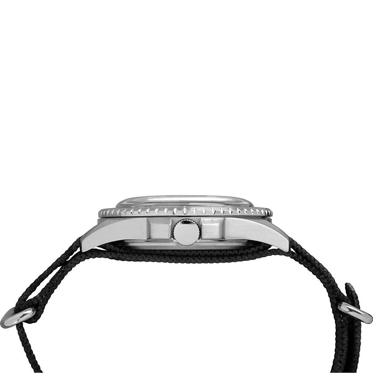 Timex Men's Quartz Watch - Todd Snyder Cream Dial Black and Gray Strap | TW2R83400JR Timex Watches