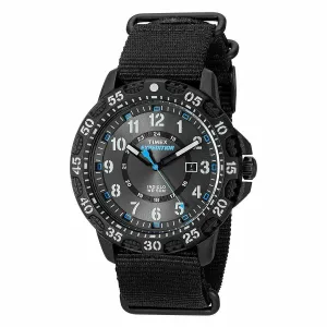 Timex Men's Strap Watch - Expedition Gallatin Rotating Bezel Black Dial | Tw4B03500JV Timex Watches