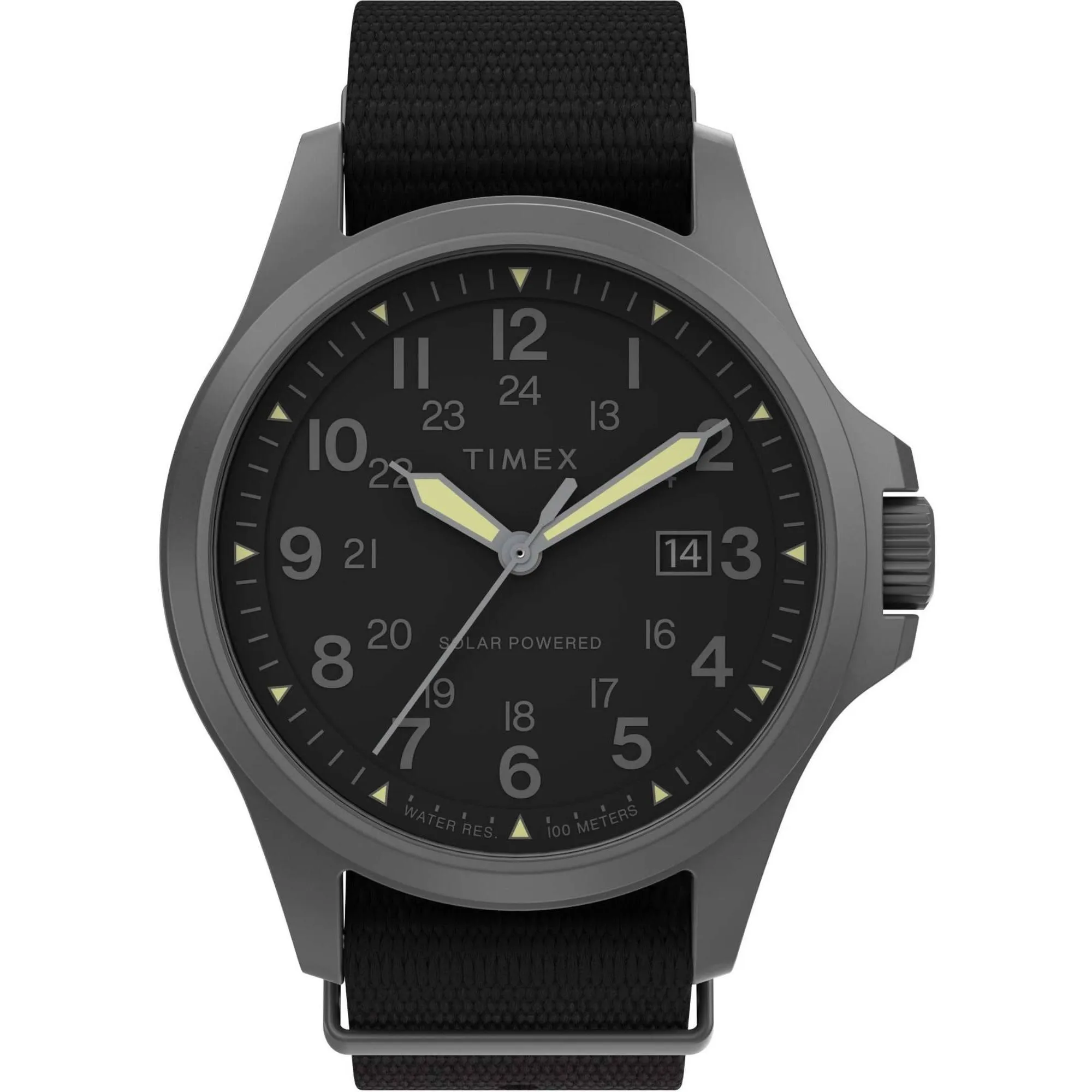 Timex Men's Watch - Expedition North Field Post Black Fabric Strap | TW2V03800JR Timex Watches