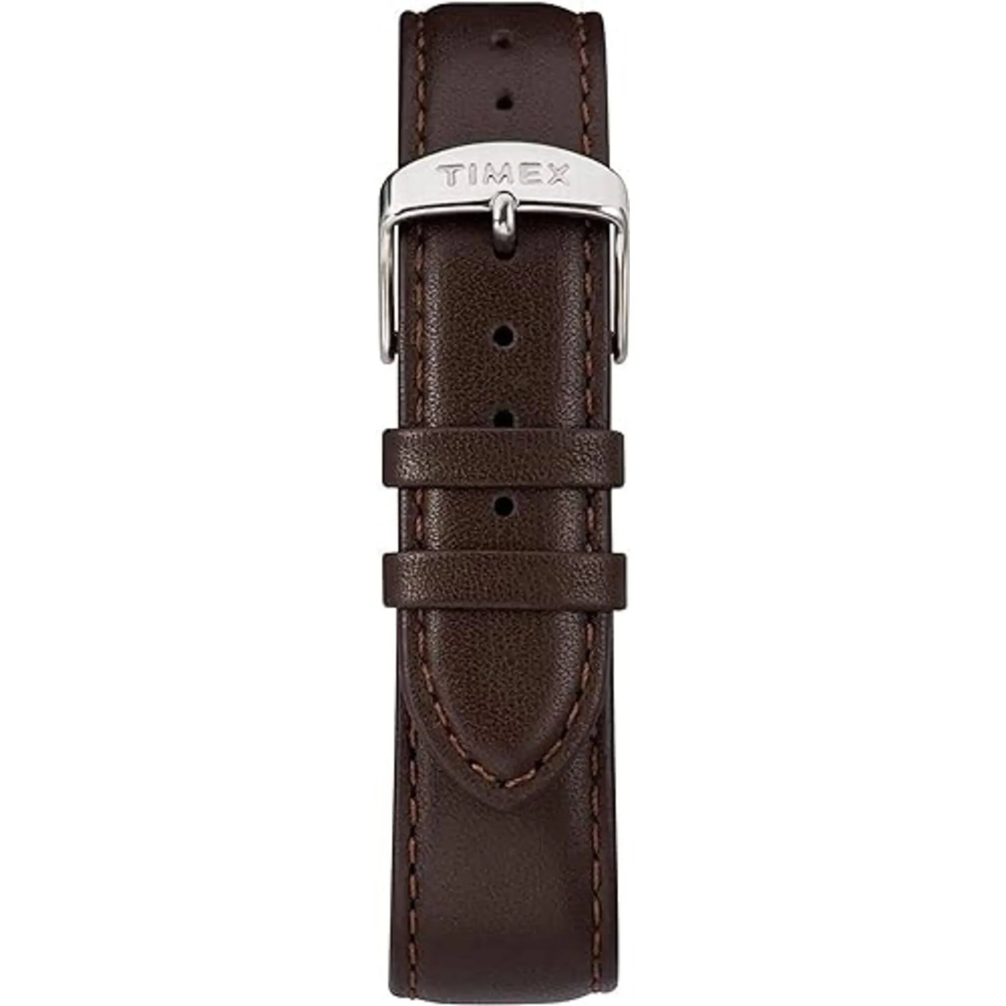 Timex Men's Watch - Fairfield Black Dial Brown Leather Strap Quartz | TW2R38100 Timex Watches