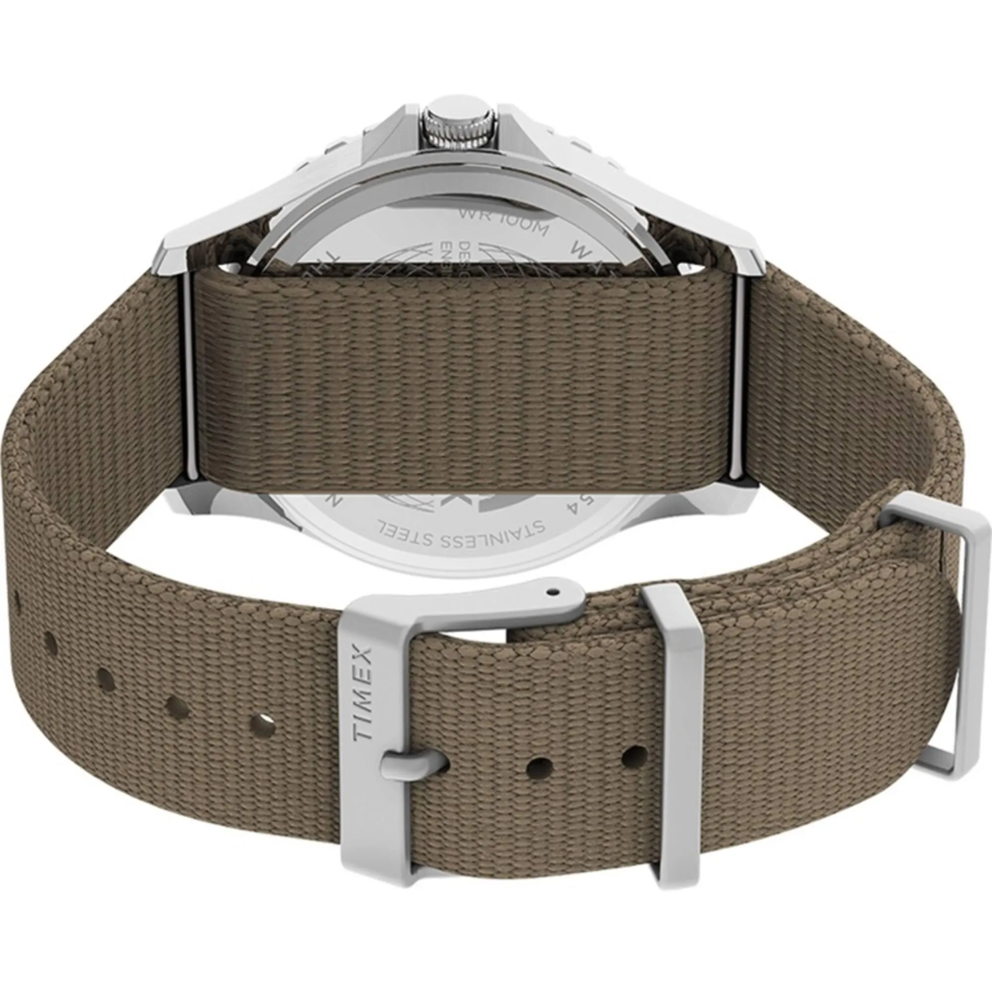 Timex Men's Watch - Navi XL Unidirectional Rotating Bezel Fabric Strap | TW2U90000VQ Timex Watches