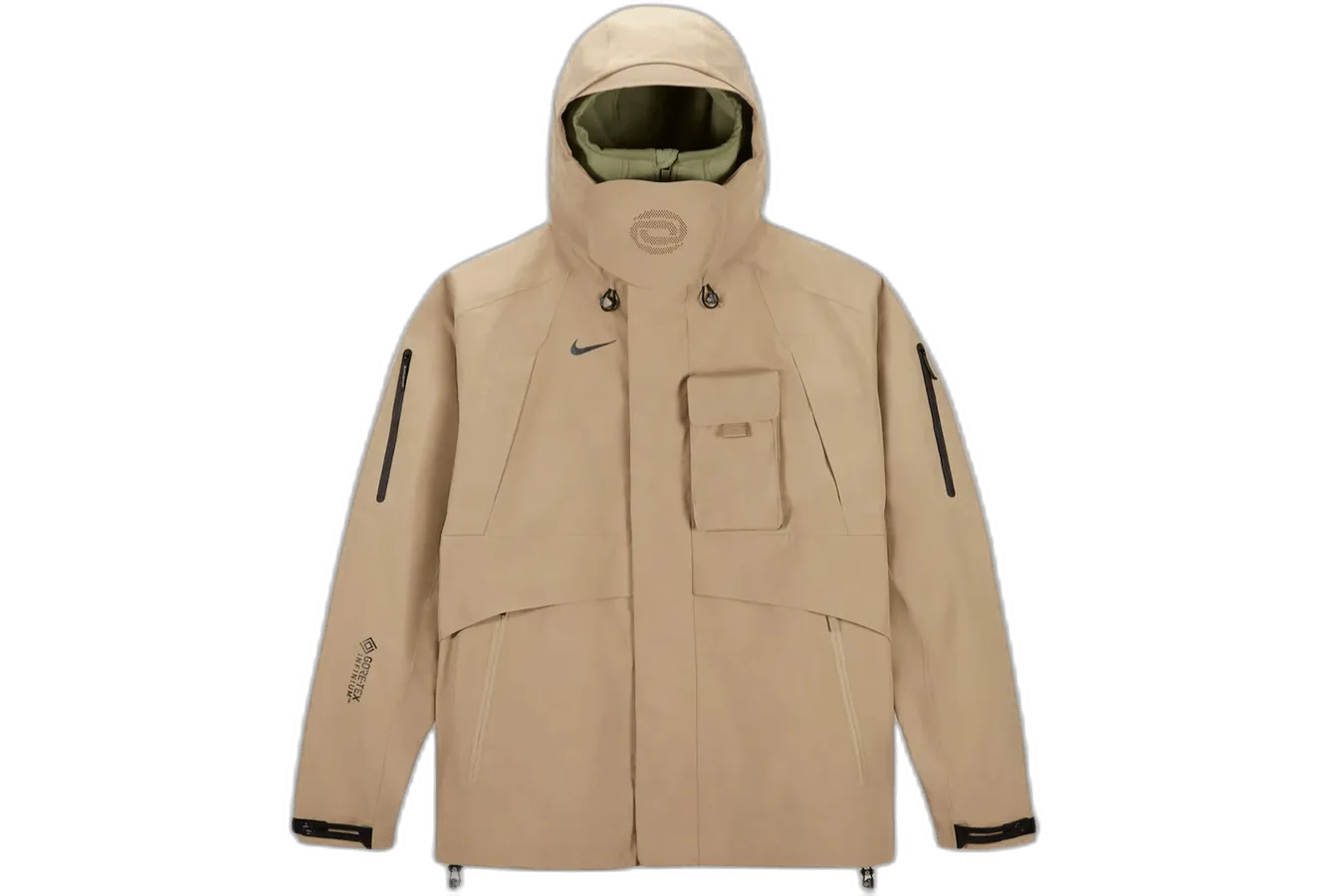 Travis Scott CACT.US CORP x Nike M NRG BH Jacket Khaki nike air max 90 classic design running shoes