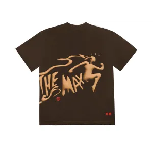 Travis Scott Cactus Jack 2 The Max T-shirt Brown nike air max 90 classic design running shoes
