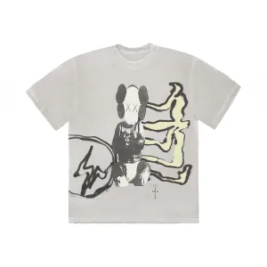 Travis Scott Cactus Jack   Kaws For Fragment Tee nike air max 90 classic design running shoes