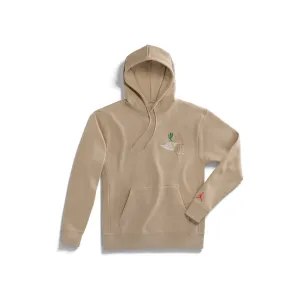 Travis Scott Cactus Jack x Jordan Pullover Hoodie Khaki/University Red nike air max 90 classic design running shoes