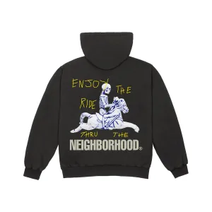 Travis Scott Cactus Jack x Neighborhood Carousel Hoodie Black nike air max 90 classic design running shoes