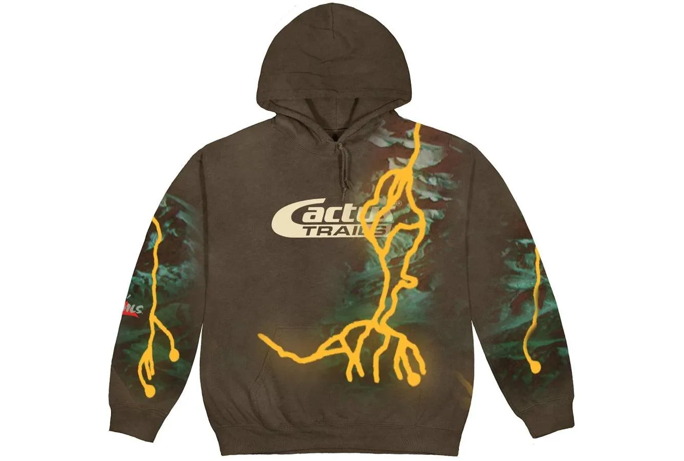 Travis Scott Cactus Trails Hoodie Brown nike air max 90 classic design running shoes