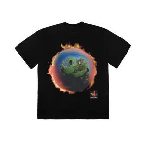 Travis Scott The Scott's World T-shirt Black nike air max 90 classic design running shoes