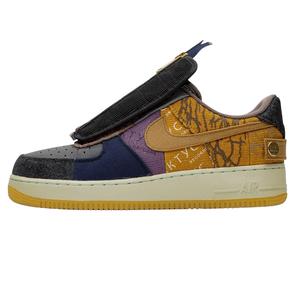 Travis Scott x Air Force 1 Low 'Cactus Jack' Nike Air Force 1 timeless sneakers for any outfit