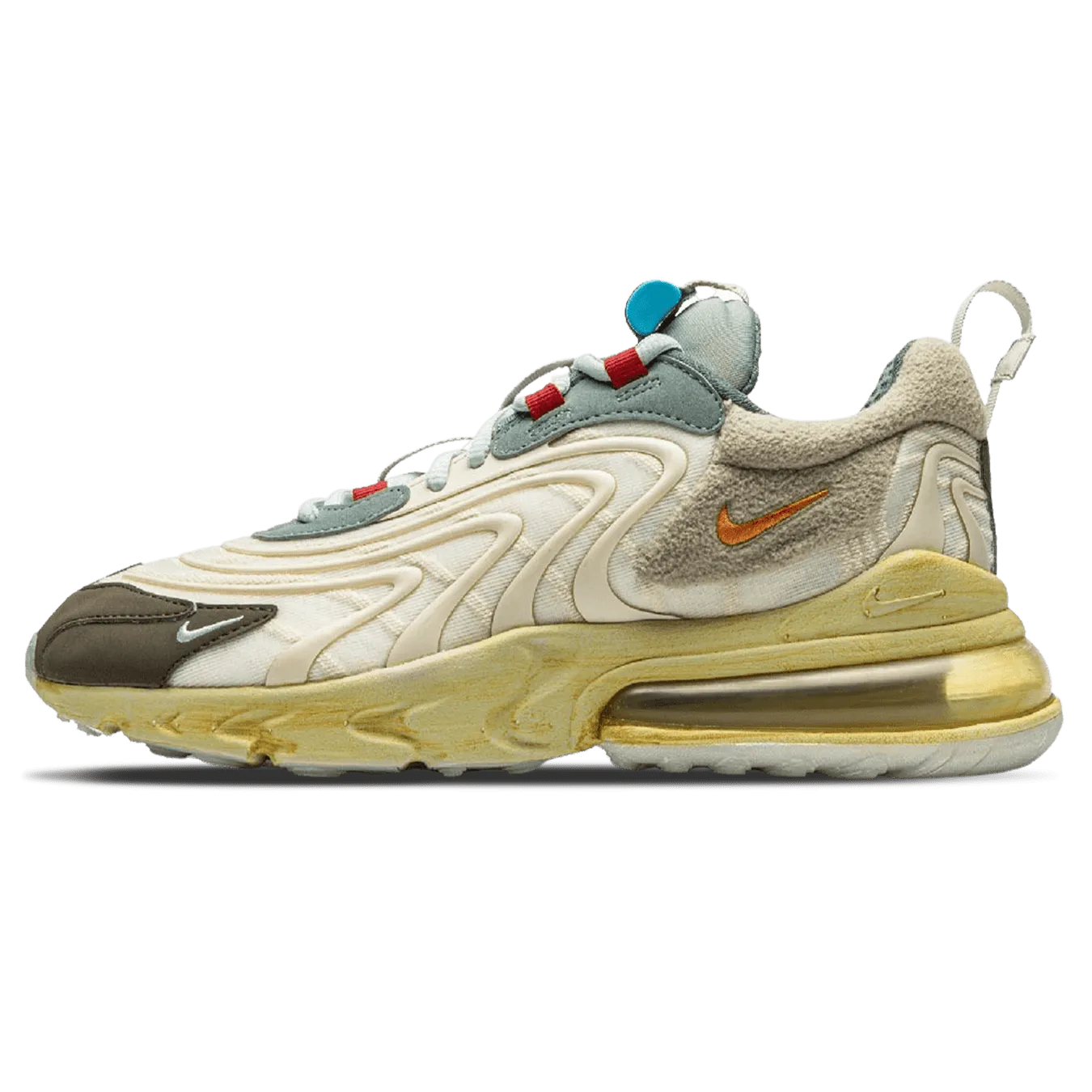 Travis Scott x Nike Air Max 270 React ENG 'Cactus Trails' Nike Air Max lifestyle sneakers with sport details