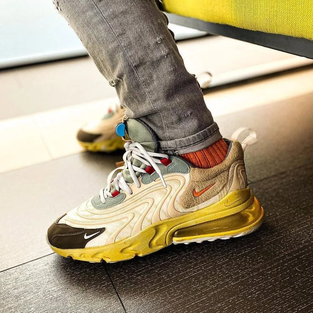 Travis Scott x Nike Air Max 270 React ENG 'Cactus Trails' Nike Air Max running sneakers