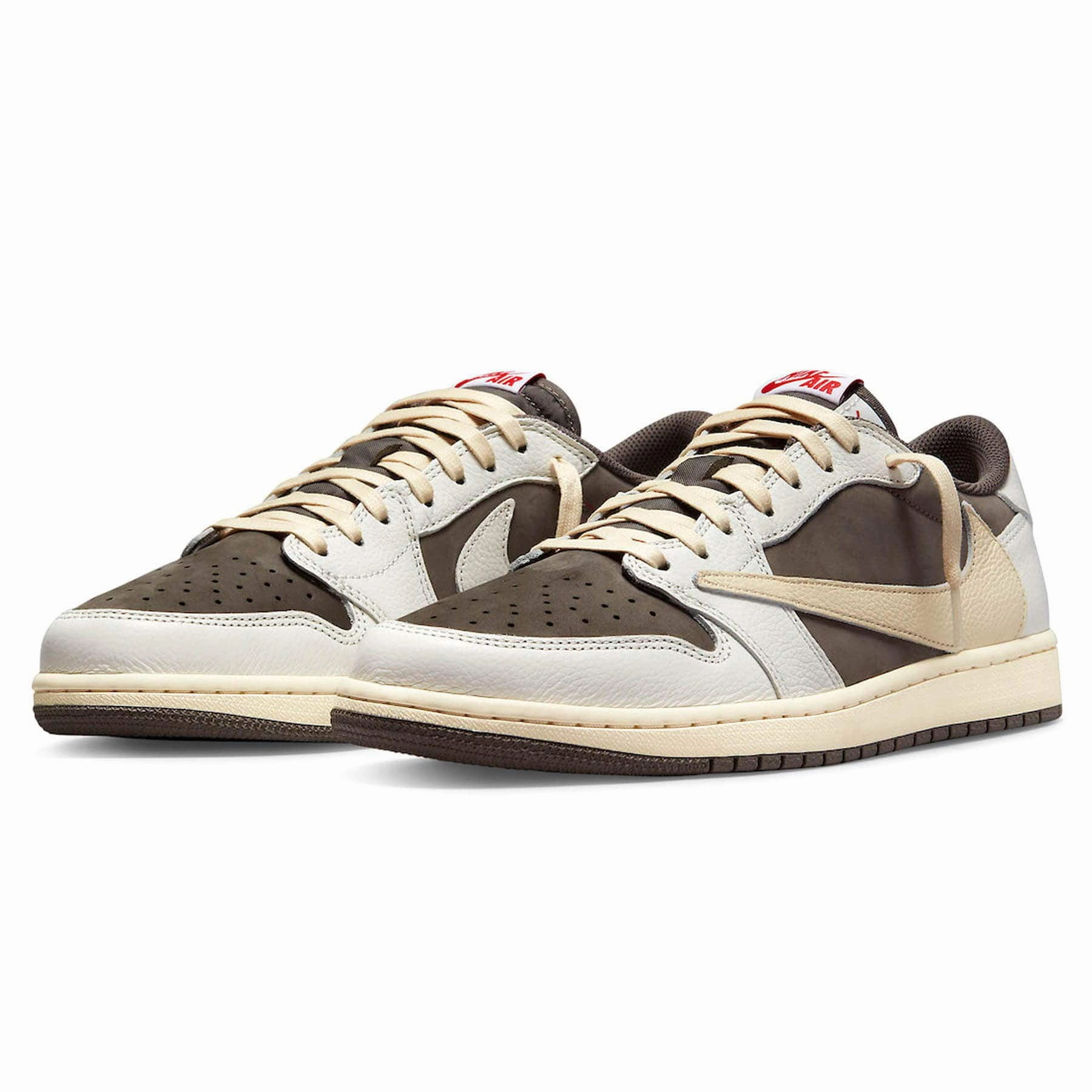 Travis Scott x Air Jordan 1 Low OG 'Reverse Mocha' Air Jordan 1 vintage style sneakers