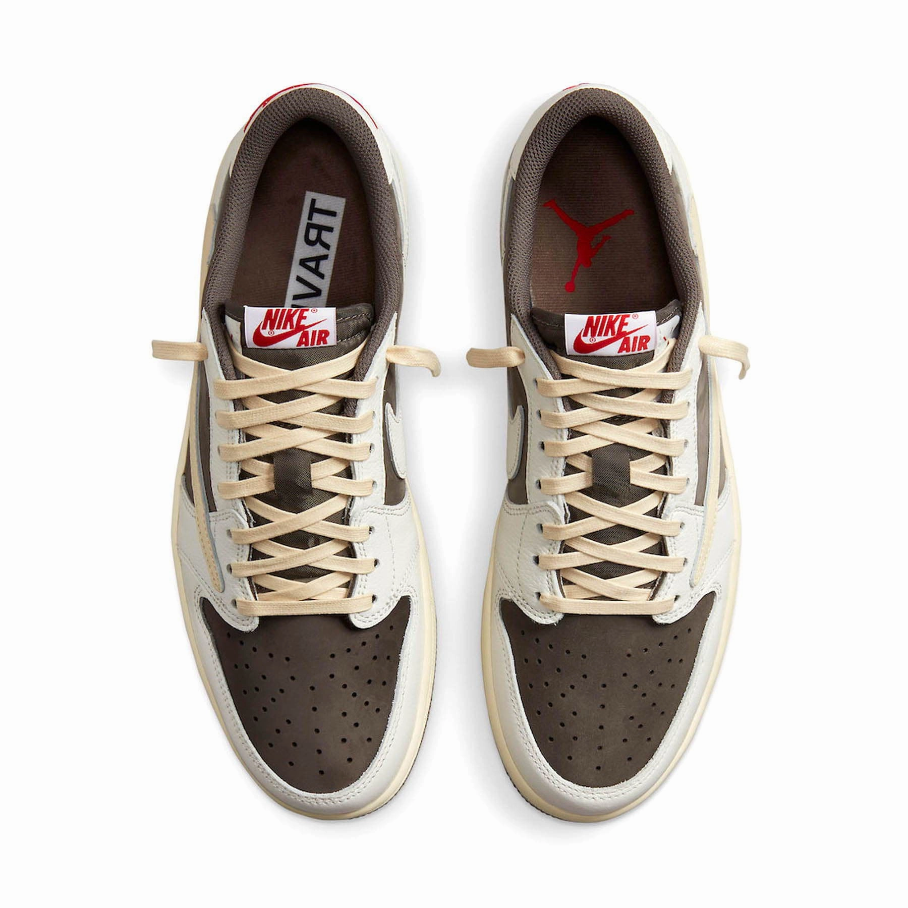 Travis Scott x Air Jordan 1 Low OG 'Reverse Mocha' Air Jordan 1 vintage style sneakers