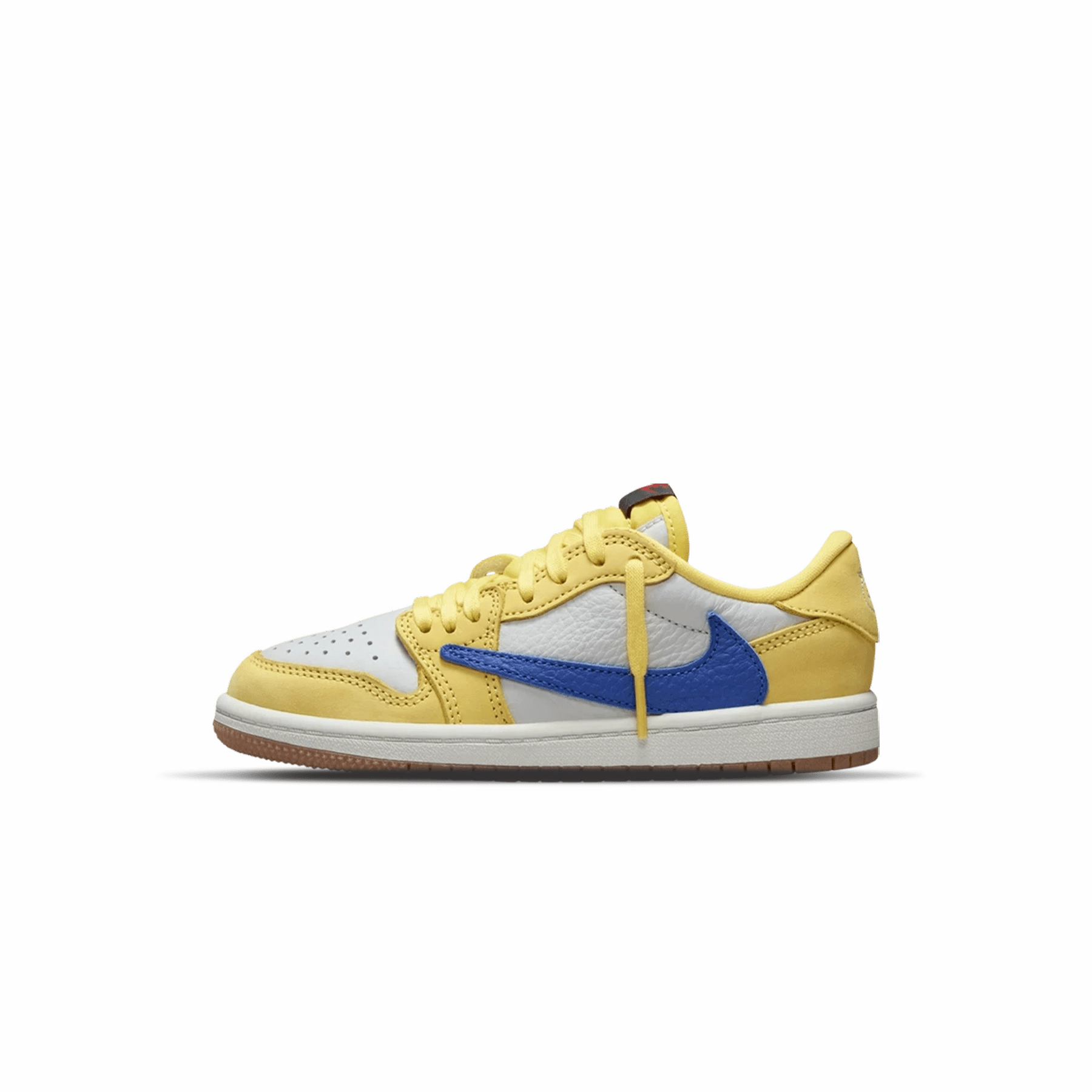 Travis Scott x Air Jordan 1 Low OG PS 'Canary' Air Jordan 1 Low sneakers perfect for casual outfits
