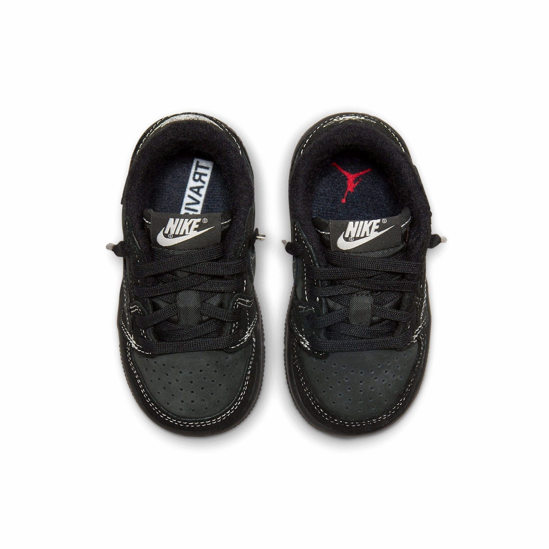 Travis Scott x Air Jordan 1 Low OG SP TD 'Black Phantom' Air Jordan 1 vintage style sneakers