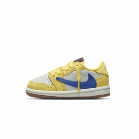 Travis Scott x Air Jordan 1 Low OG TD 'Canary' Air Jordan 1 timeless sneakers for Jordan fans