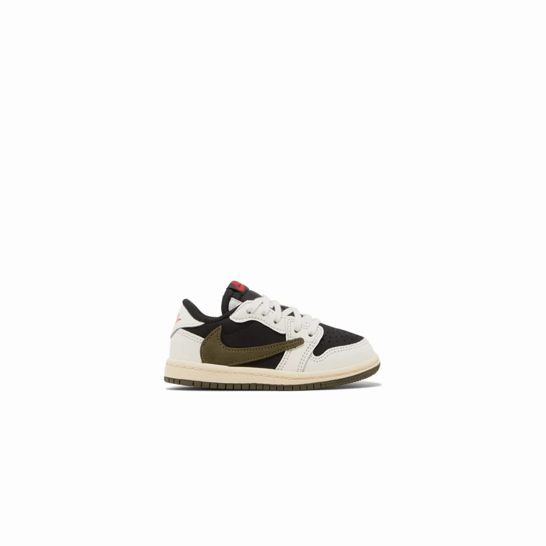 Travis Scott x Air Jordan 1 Low OG TD 'Olive' Air Jordan 1 vintage style sneakers