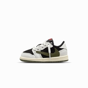 Travis Scott x Air Jordan 1 Low OG TD 'Olive' Air Jordan 1 timeless sneakers for Jordan fans