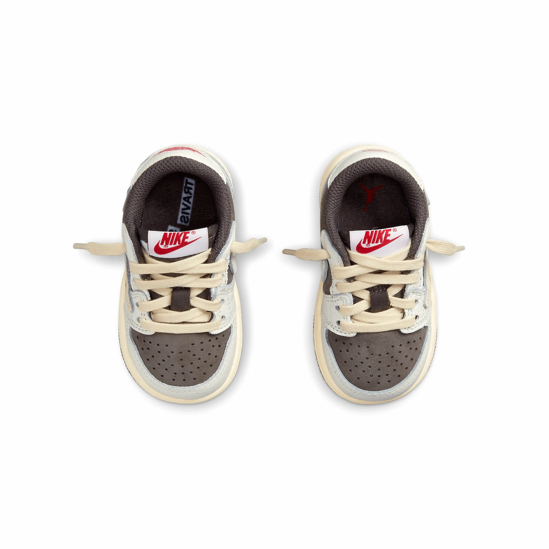 Travis Scott x Air Jordan 1 Low OG TD 'Reverse Mocha' Air Jordan 1 vintage style sneakers
