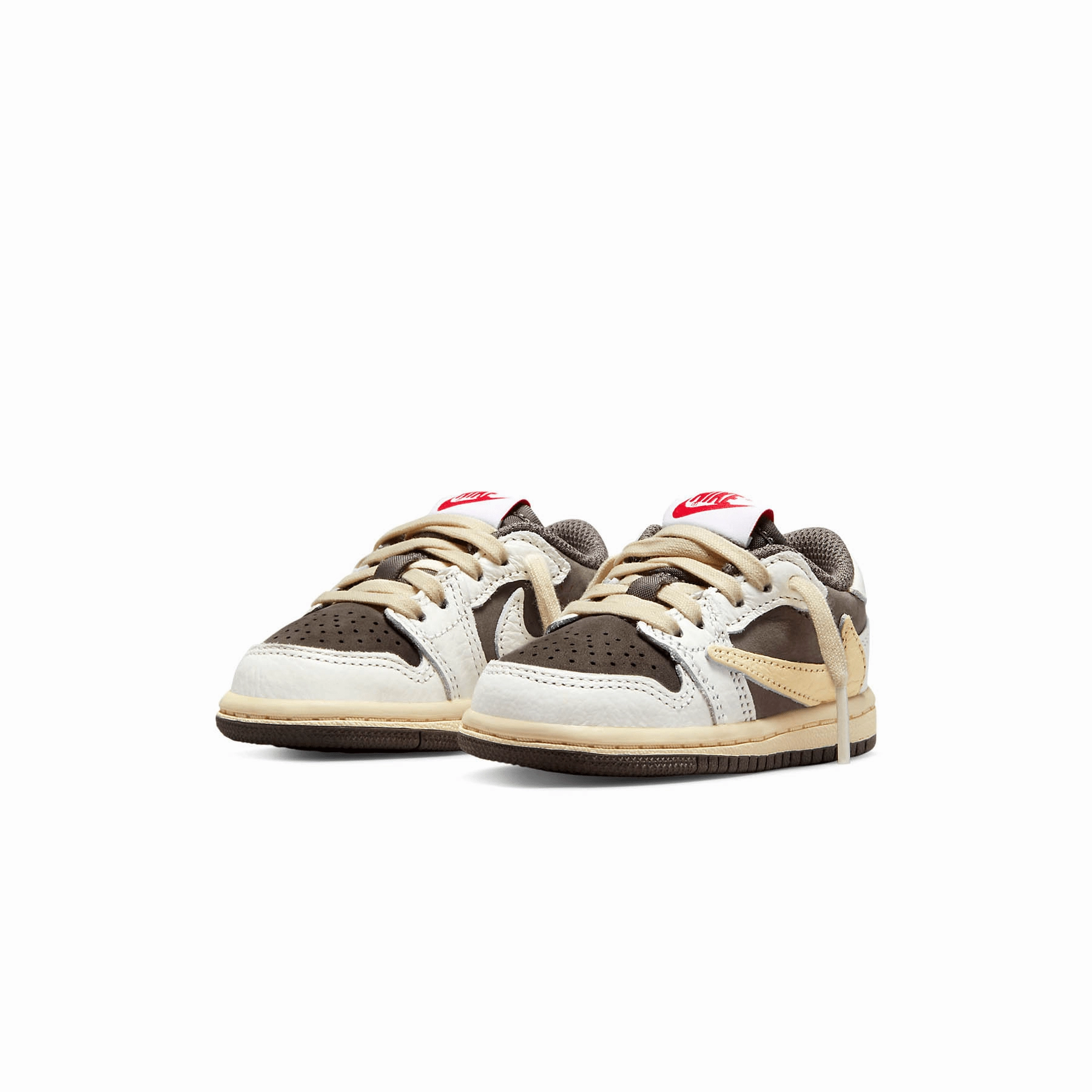 Travis Scott x Air Jordan 1 Low OG TD 'Reverse Mocha' Air Jordan 1 vintage style sneakers