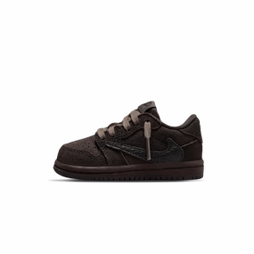 Travis Scott x Air Jordan 1 Low OG TD 'Velvet Brown' Air Jordan 1 sneakers with heritage court style