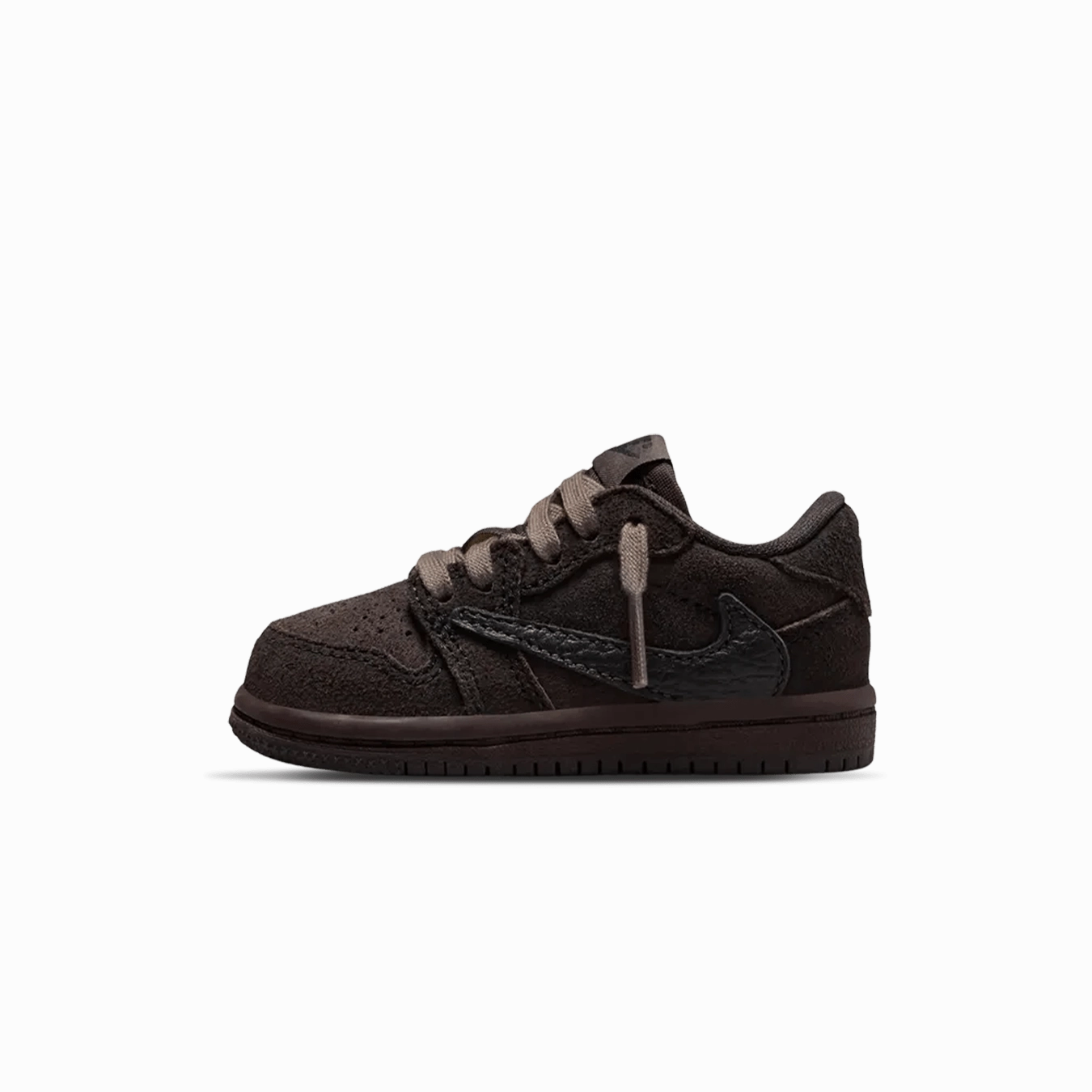 Travis Scott x Air Jordan 1 Low OG TD 'Velvet Brown' Air Jordan 1 sneakers with heritage court style