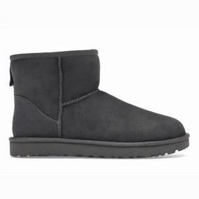 UGG Classic Mini II Boot Grey ugg classic mini boots cozy and warm