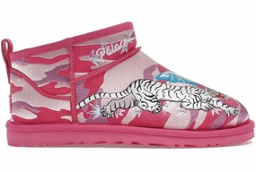 UGG Classic Ultra Mini Boot Palace Pink Camo ugg ultra mini boots stylish and warm