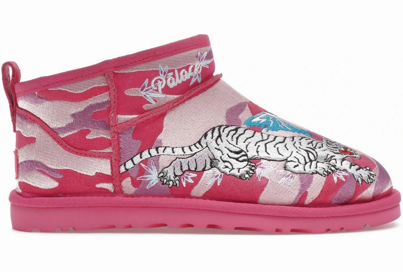 UGG Classic Ultra Mini Boot Palace Pink Camo ugg ultra mini boots stylish and warm