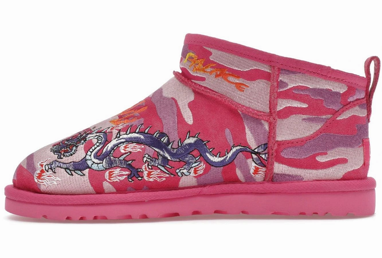 UGG Classic Ultra Mini Boot Palace Pink Camo Ultra Mini Ugg Series