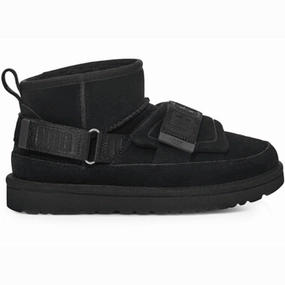 UGG Classic Ultra Mini Hybrid Boot Black ugg ultra mini boots stylish and warm