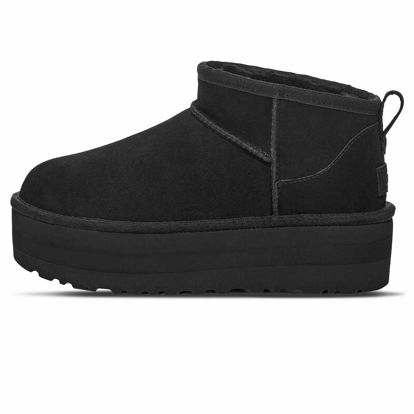 UGG Classic Ultra Mini Platform Black (W) ugg mini boots stylish winter footwear