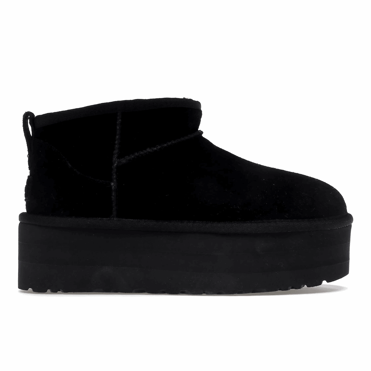 UGG Classic Ultra Mini Platform Boot Black ugg ultra mini boots stylish and warm