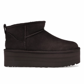 UGG Classic Ultra Mini Platform Boot Burnt Cedar ugg ultra mini boots stylish and warm