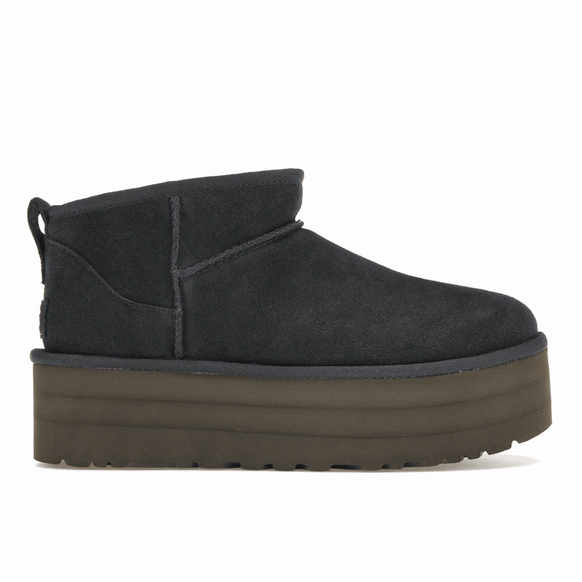 UGG Classic Ultra Mini Platform Boot Eve Blue ugg ultra mini boots stylish and warm