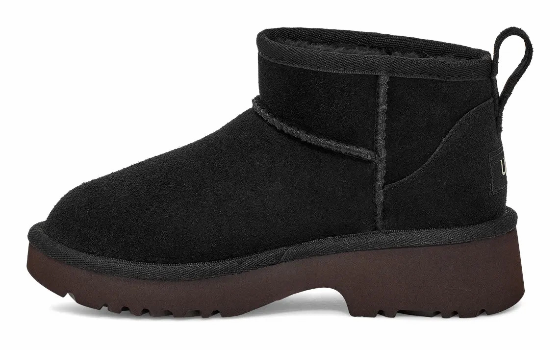 UGG Kids' Classic Ultra Mini New Heights  Cozy, Stylish & Elevated Ugg cozy footwear visuals