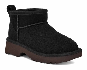 UGG Kids' Classic Ultra Mini New Heights  Cozy, Stylish & Elevated Ugg cozy winter footwear styles