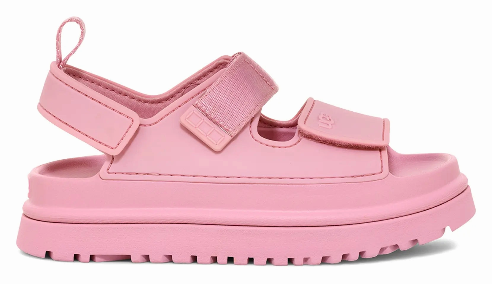 UGG Kids' Goldenglow Sandal  Lightweight, Water-Friendly Comfort Ugg cozy footwear visuals