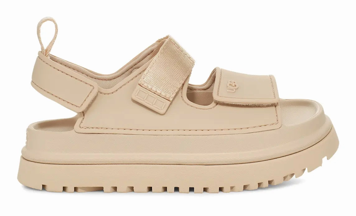 UGG Kids' Goldenglow Sandal  Lightweight, Water-Friendly Comfort Ugg cozy footwear visuals