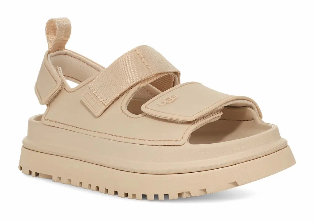 UGG Kids' Goldenglow Sandal  Lightweight, Water-Friendly Comfort Ugg cozy footwear visuals